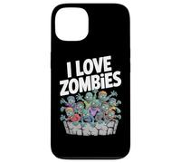 I Love Zombies Graphic Undead Horde Case for iPhone 13