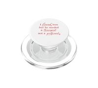 I Loved Him But He Needed A Therapist Relationship Quote PopSockets PopGrip for MagSafe