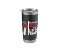 I Lubricate My Ar-15 with Liberal Funny 2nd Amendment Stainless Steel Insulated Tumbler