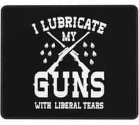 I Lubricate With Liberal Tears Mousemat Comfortable Desk Mat With Stitched Edges Mousepad For Office Gaming Travel 25X30Cm