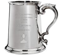 I LUV LTD 1 Pint Tankard for St JOHNSTONE 2013-14 Scottish Cup Final Winner Pewter Beer Mug Football Fan Trophies Memorabilia Mens Birthday Personalised Gifts