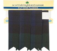 I LUV LTD Kilt Flashes Black Watch Tartan