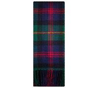 I LUV LTD Logan & MacLennan Modern Tartan Plaid 100% Lambswool Scarf Made in Scotland