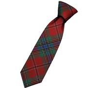 I LUV LTD Men Wool Tie Woven And Hand Made in Scotland in MacLean of Duart Ancient Tartan Scottish Clan Mens Ties