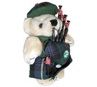 I LUV LTD Musical Teddy Bear MacEwan Clan Tartan Scottish Gift, Made in Scotland