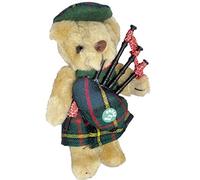 I LUV LTD Musical Teddy Bear MacLaren Clan Tartan Scottish Gift, Made in Scotland