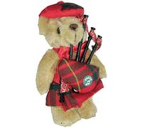 I LUV LTD Musical Teddy Bear Martin Clan Tartan Scottish Gift, Made in Scotland
