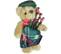 I LUV LTD Musical Teddy Bear Sutherland Clan Tartan Scottish Gift, Made in Scotland