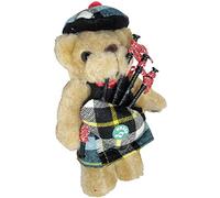 I LUV LTD Musical Teddy Bear Thomson Clan Tartan Scottish Gift, Made in Scotland