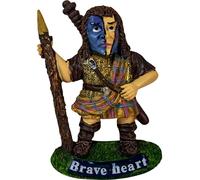 I LUV LTD Scottish Fridge Magnet Resin with 3D Effect, William Wallace Design, Hand-Painted Resin Travel Sticker Souvenir, Handmade Home & Kitchen Collection Gift