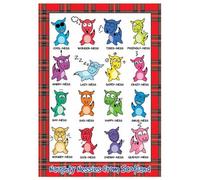 I LUV LTD Tea Towel Naughty Nessie