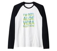 I’m 90 Aloe Vera Right Now Sunburn Raglan Baseball Tee