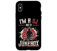 I´m A DJ Not A Jukebox Disc Jockey Case for iPhone X/XS