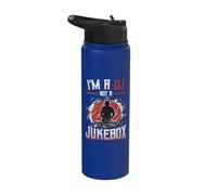 I´m A DJ Not A Jukebox Disc Jockey Stainless Steel Insulated Water Bottle
