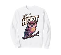 I’m a Hoot Cute Owl Pun design Sweatshirt