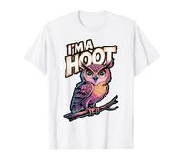 I’m a Hoot Cute Owl Pun Design T-Shirt