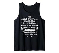 I’m A Little Smart Ass Short and Stout Tank Top
