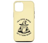 I’m A Social Worker Not A Wizard Funny Sarcastic Case for iPhone 12/12 Pro