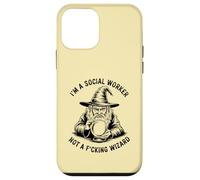 I’m A Social Worker Not A Wizard Funny Sarcastic Case for iPhone 12 mini