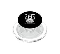 I’m A Veteran and Cancer Survivor Don’t Underestimate Me PopSockets PopGrip for MagSafe