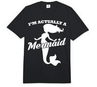 I’M Actually A Mermaid Comfort Colors Adult Heavyweight T-Shirt