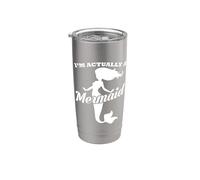 I’M Actually A Mermaid Stainless Steel Insulated Tumbler