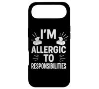I’m Allergic To Responsibilities Funny Life Quote Case for iPhone Air