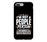 I’m Barely A Person Funny Anti Social Introvert Case for iPhone 7 Plus/8 Plus