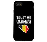 I’m Belgian We Know Chocolate Funny Belgium Pride Case for iPhone SE (2020) / 7/8