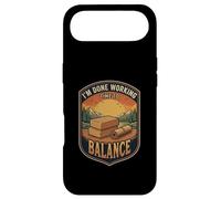 I’m Done Working Time To Balance Yoga Brick Balance Pose Case for iPhone Air