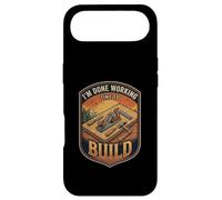 I’m Done Working Time To Build Woodworking Carpenter Case for iPhone Air