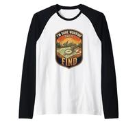 I’m Done Working Time to Find Orienteering Map Navigation Raglan Baseball Tee