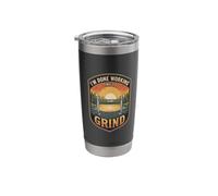 I’m Done Working Time to Grind Calisthenics Street Workout Stainless Steel Insulated Tumbler