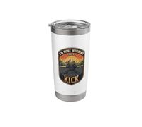 I’m Done Working Time to Kick Kickboxing Fighter Training Stainless Steel Insulated Tumbler