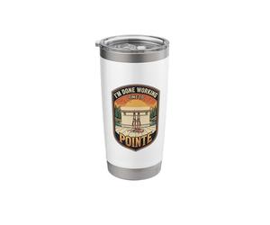 I’m Done Working Time to Pointe Ballet Barre Practice Dancer Stainless Steel Insulated Tumbler