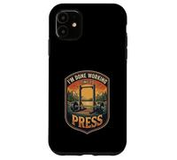 I’m Done Working Time To Press Powerlifting Strength Lifter Case for iPhone 11