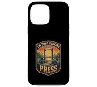I’m Done Working Time To Press Powerlifting Strength Lifter Case for iPhone 13 Pro Max