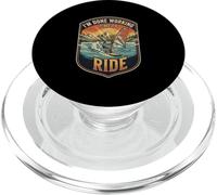 I’m Done Working Time To Ride Windsurfing Water Sport Rider PopSockets PopGrip for MagSafe