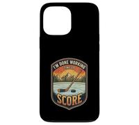I’m Done Working Time To Score Ice Hockey Player Athlete Case for iPhone 13 Pro Max