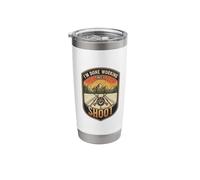 I’m Done Working Time to Shoot Biathlon Rifle Target Shooter Stainless Steel Insulated Tumbler