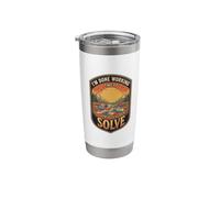 I’m Done Working Time to Solve Jigsaw Puzzle Brain Teaser Stainless Steel Insulated Tumbler