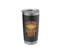 I’m Done Working Time to Solve Jigsaw Puzzle Brain Teaser Stainless Steel Insulated Tumbler
