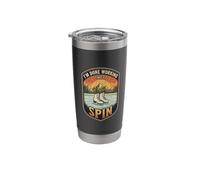 I’m Done Working Time to Spin Figure Skating Ice Dancer Stainless Steel Insulated Tumbler