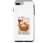 I’m Fine This Is Fine Snowman Just Having A Meltdown Case for iPhone 7 Plus/8 Plus