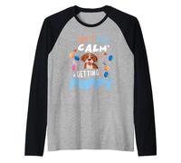I’m Getting A Dog New Puppy I Cant Keep Calm Getting A Puppy Raglan Baseball Tee