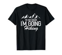 I’m Going Hiking Escape Stress Find Peace Outside T-Shirt