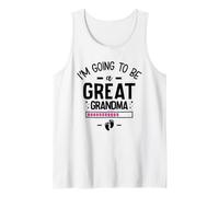 I’m Going to Be a Great Grandma 2027 New Great Grandparents Tank Top