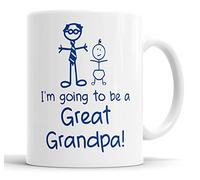 I’m Going to Be a Great Grandpa Mug | New Great Grandpa to Be Pregnancy Reveal Cup, Promoted to Great Grandpa Baby Announcement Gift, Future Great Grandpa Present, New Baby Gift, Christmas, Birthday
