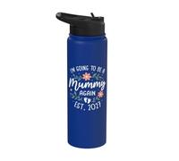 I’m Going to Be a Mummy Again 2027 2nd Time Mum Announcement Stainless Steel Insulated Water Bottle
