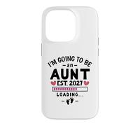 I’m Going to Be an Aunt 2027 First Time Aunt Announcement Case for iPhone 14 Pro